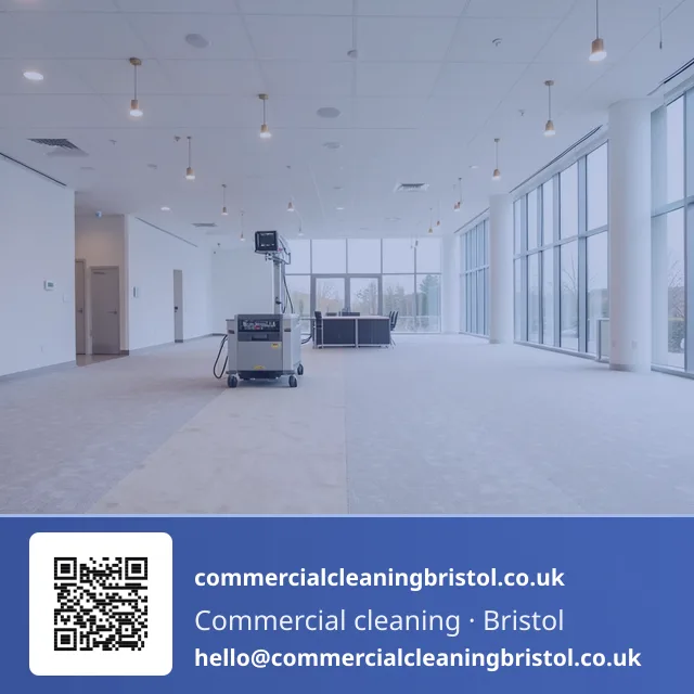 Carpet extraction machine working a wide conference-floor expanse in slow parallel passes